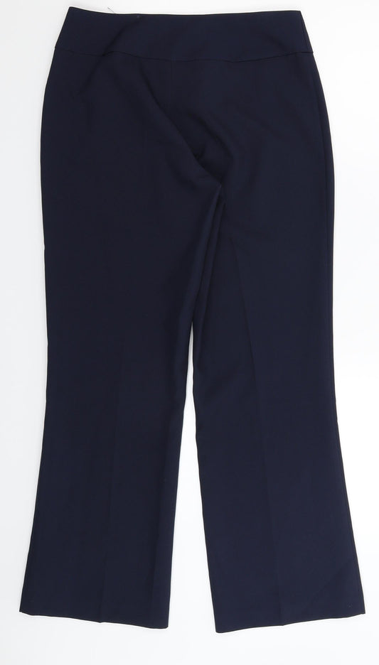 Davenports Womens Blue Trousers Size 28 in L28 in