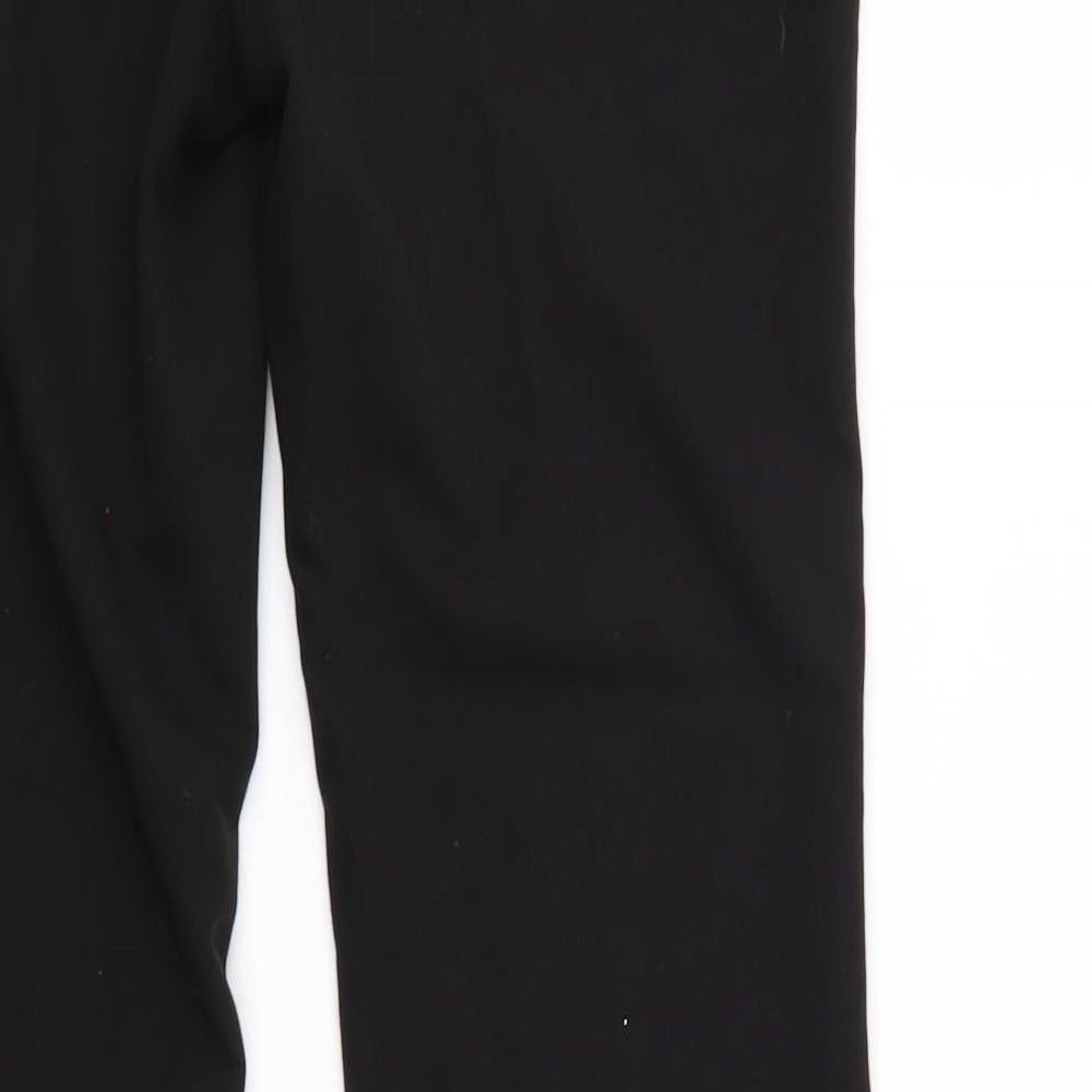 TU Womens Black Trousers Size 12 L28 in