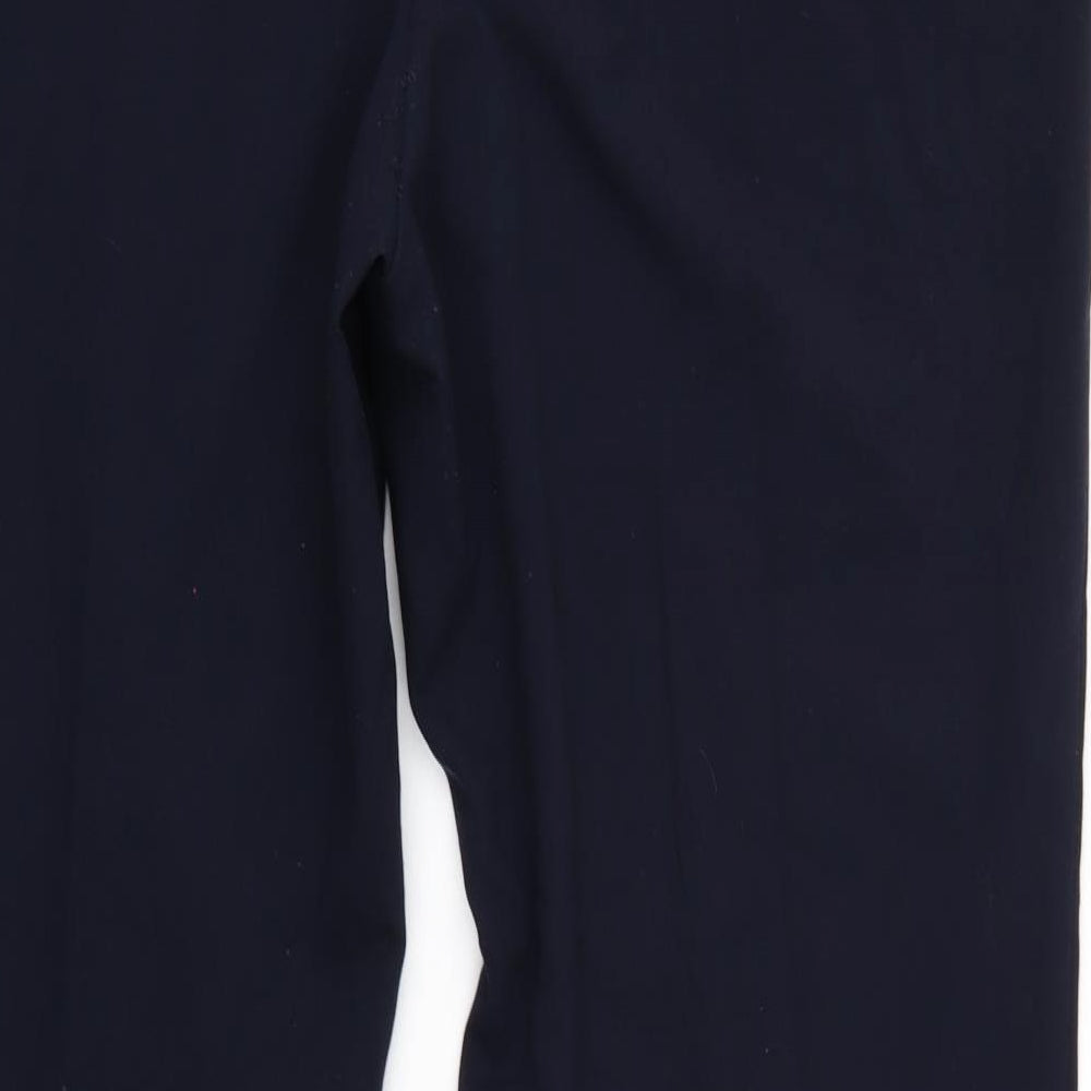 Marks and Spencer Womens Blue Trousers Size 18 L29 in