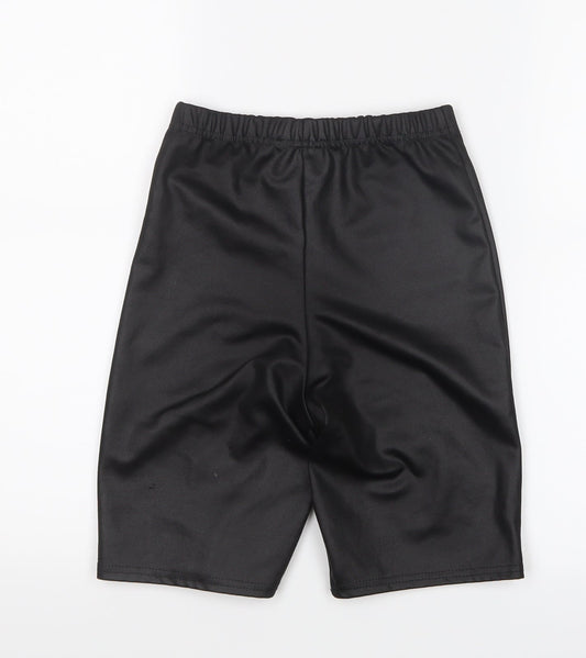 I-X London Womens Black Skimmer Shorts Size 6