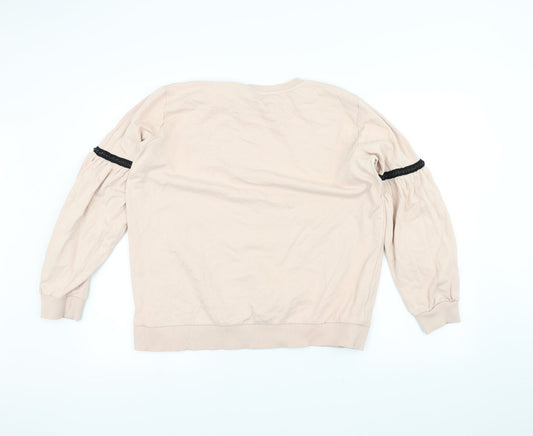 Dorothy Perkins Womens Pink Pullover Jumper Size 16