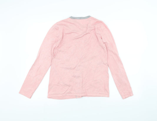 Bonmarché Womens Pink Cardigan Jumper Size 8