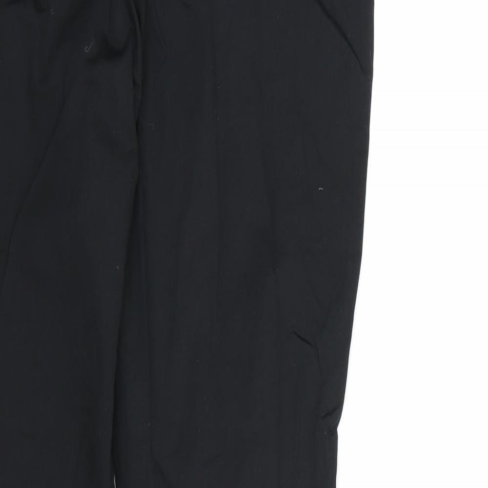Marks and Spencer Womens Black Rayon Dress Pants Trousers Size 10 L27 in