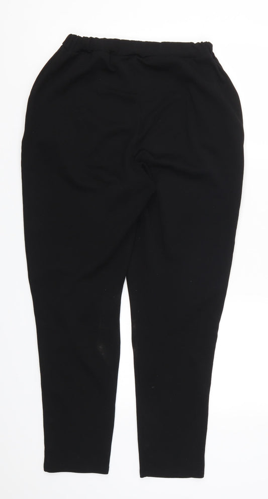 Dolly Diva Womens Black Trousers Size 14 L27 in