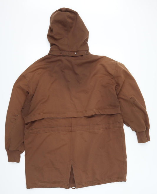 DASH Womens Brown Jacket Size L