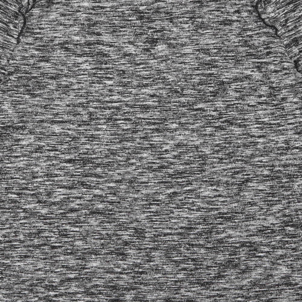 Papaya Womens Grey Basic T-Shirt Size 14