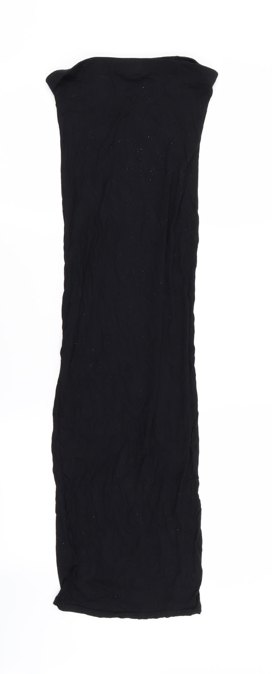 plt Womens Black Straight & Pencil Skirt Size 6 - Stretch waistband