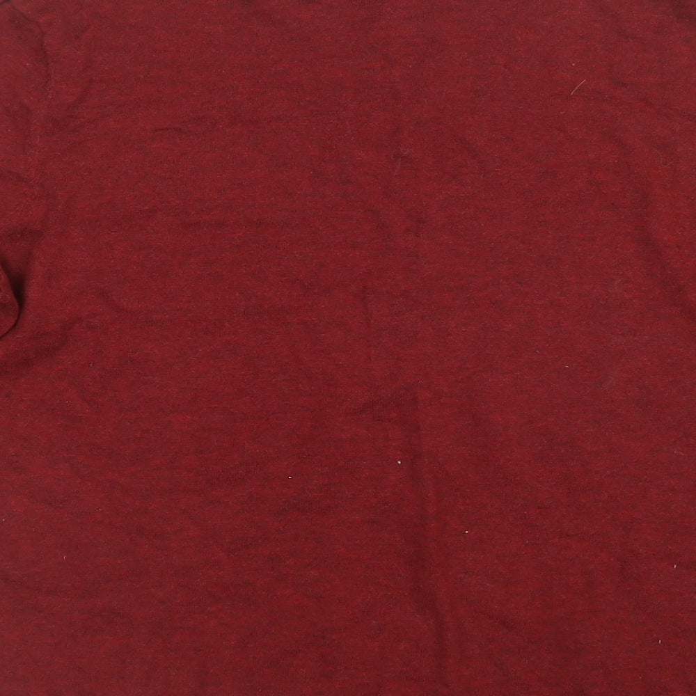 ASOS Mens Red Knit T-Shirt Size M