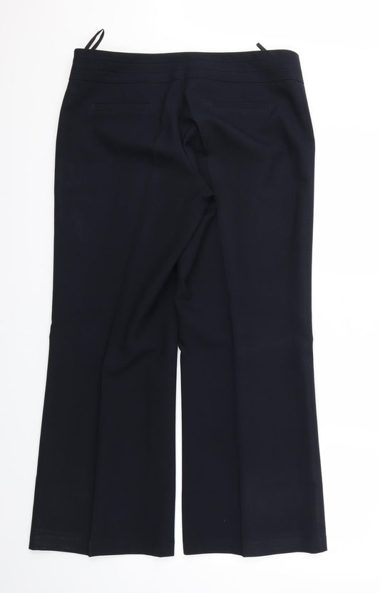 F&F Womens Blue Trousers Size 36 in L28 in