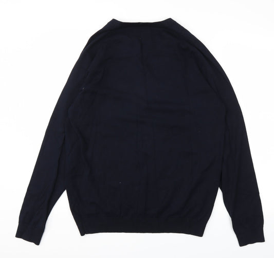 next Mens Blue Pullover Sweatshirt Size L