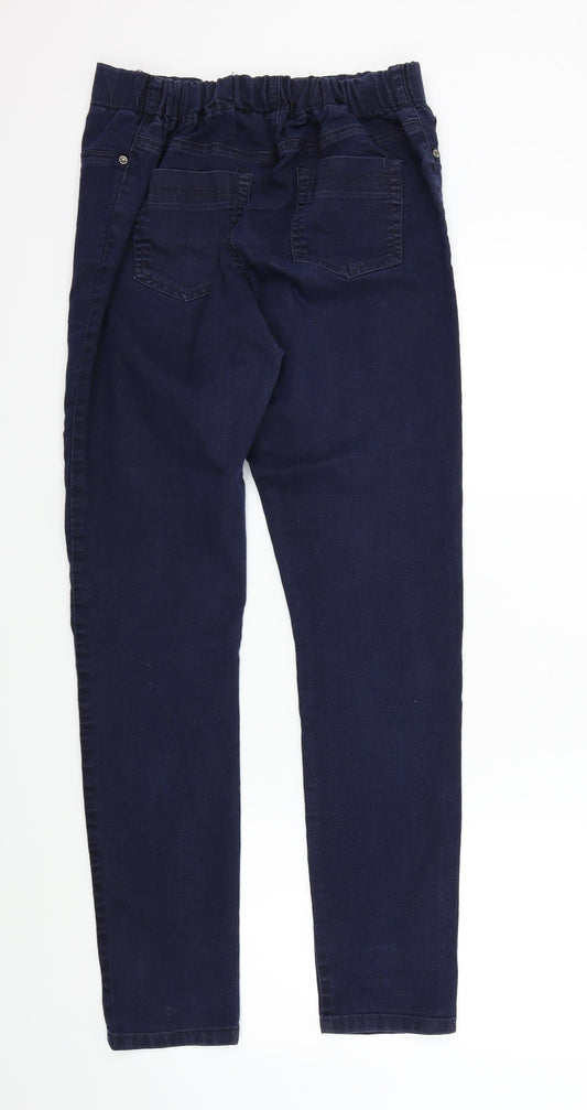 Preworn Womens Blue Skinny Jeans Size M L31 in
