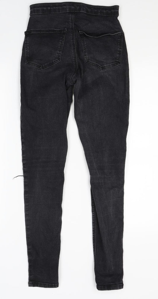 Topshop Womens Black Denim Jegging Jeans Size 28 in L28 in