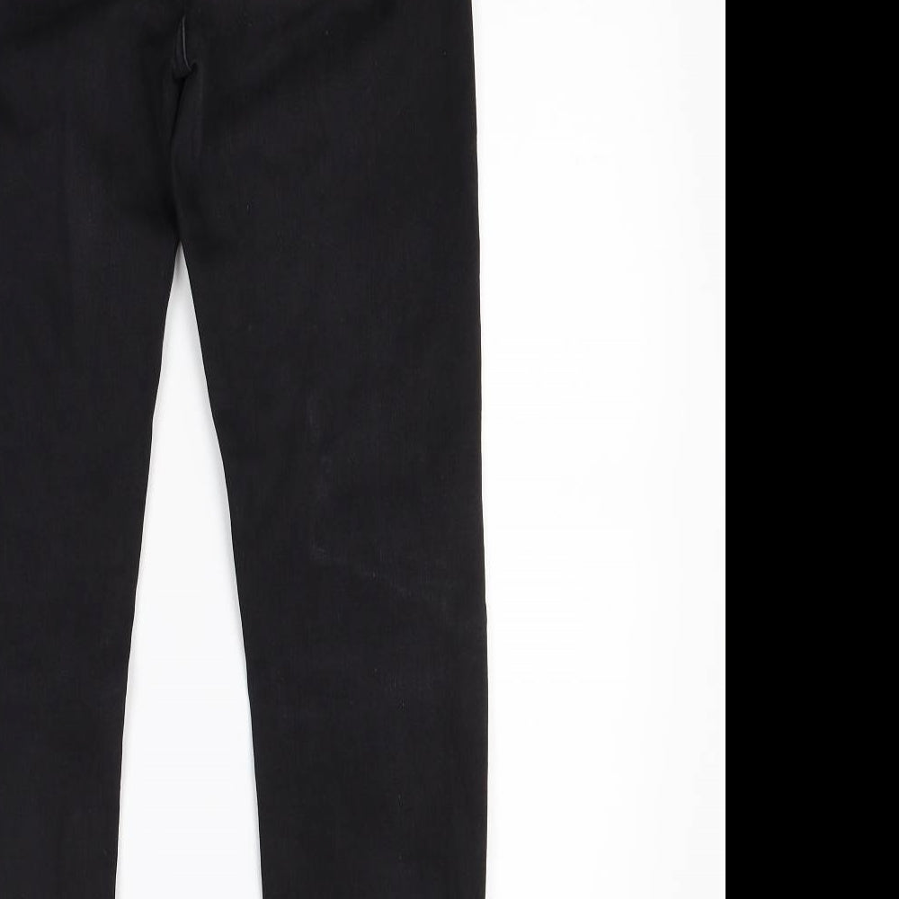 Marks and Spencer Womens Black Denim Skinny Jeans Size 10 L27 in