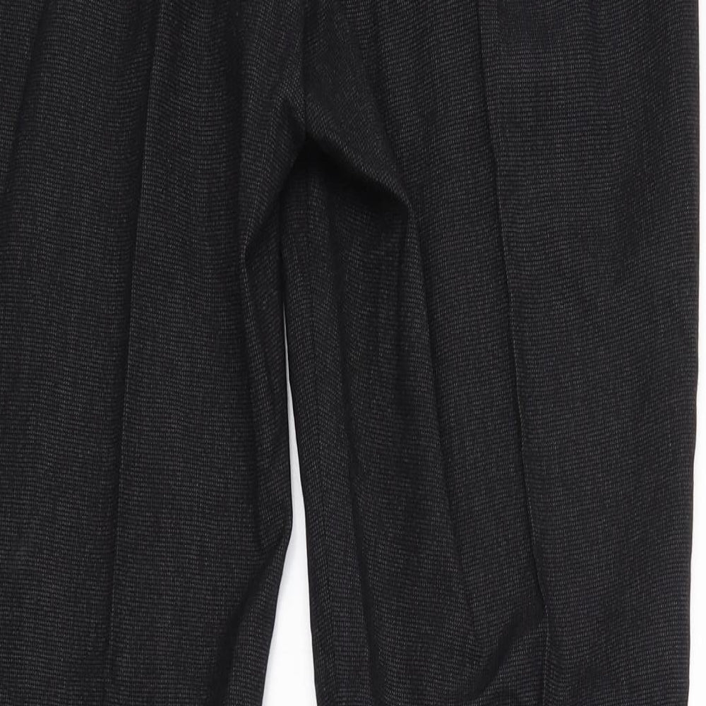 New Look Womens Black Trousers Size 12 L29 in