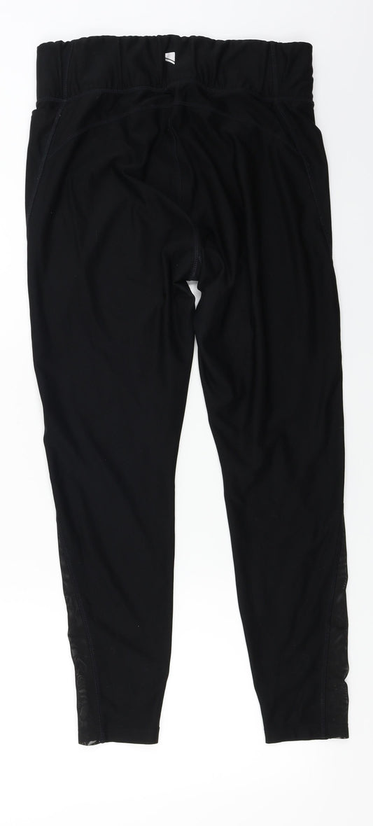 George Womens Black Trousers Size L L25 in