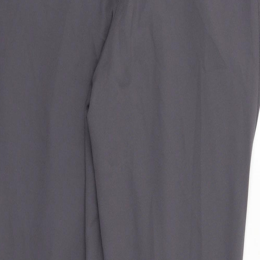 Very Womens Grey Trousers Size 8 L28 in
