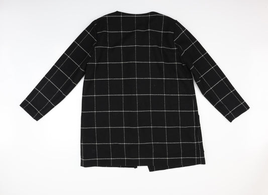 Peacocks Womens Black Jacket Size L