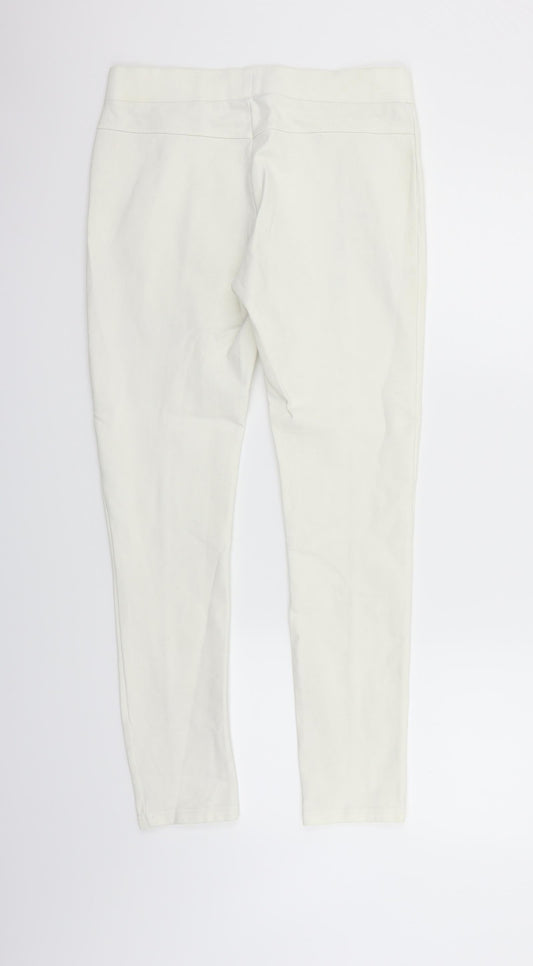 Lina Womens Silver Jegging Trousers Size XL L26 in