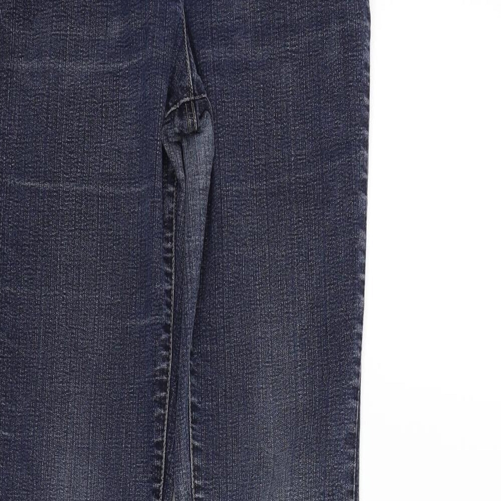 Debenhams Womens Blue Trousers Size 12 L28 in
