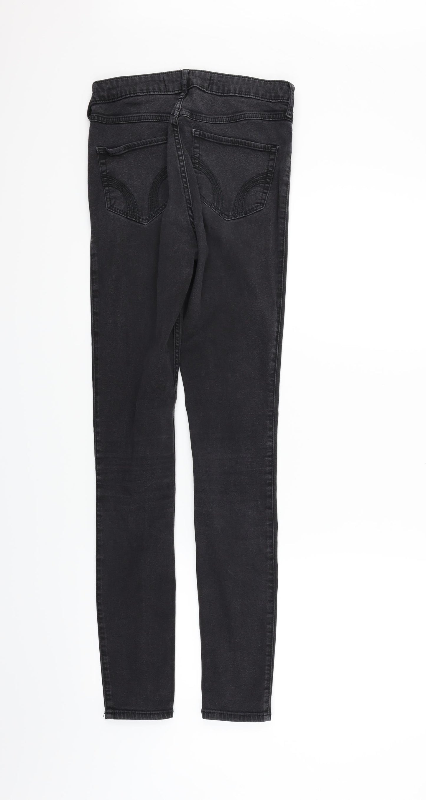 Hollister Womens Black Straight Jeans Size S L30 in
