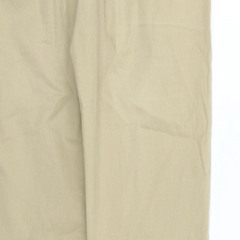 River Island Womens Beige Trousers Size M L28 in
