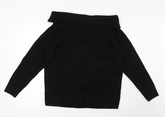 Studio Womens Black Pullover Jumper Size 12