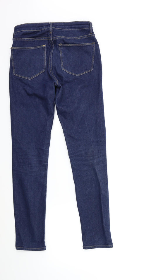 H&M Womens Blue Denim Skinny Jeans Size 26 in L28 in