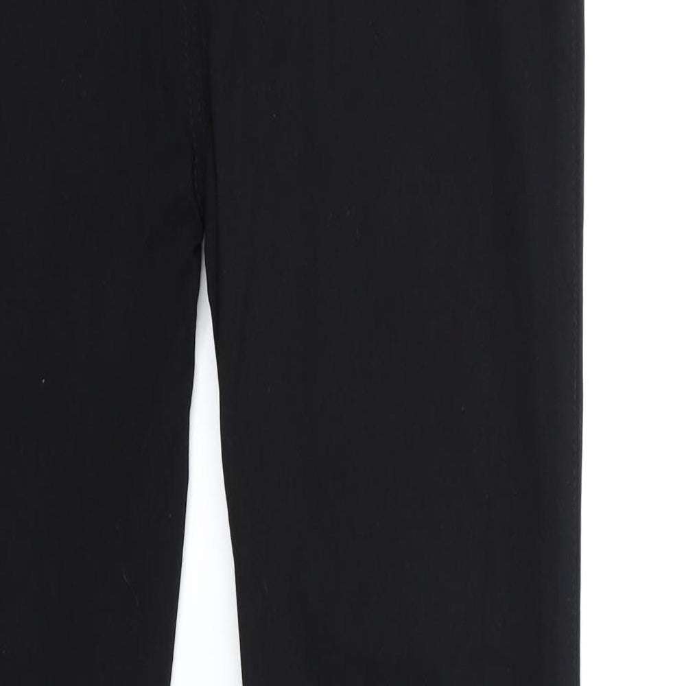 Preworn Womens Black Trousers Size XL L25 in