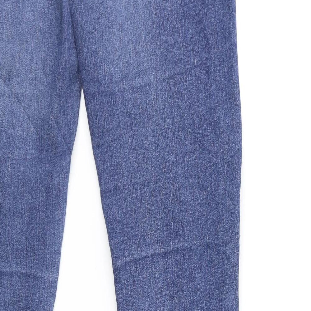 Preworn Womens Blue Denim Skinny Jeans Size 26 in L28 in