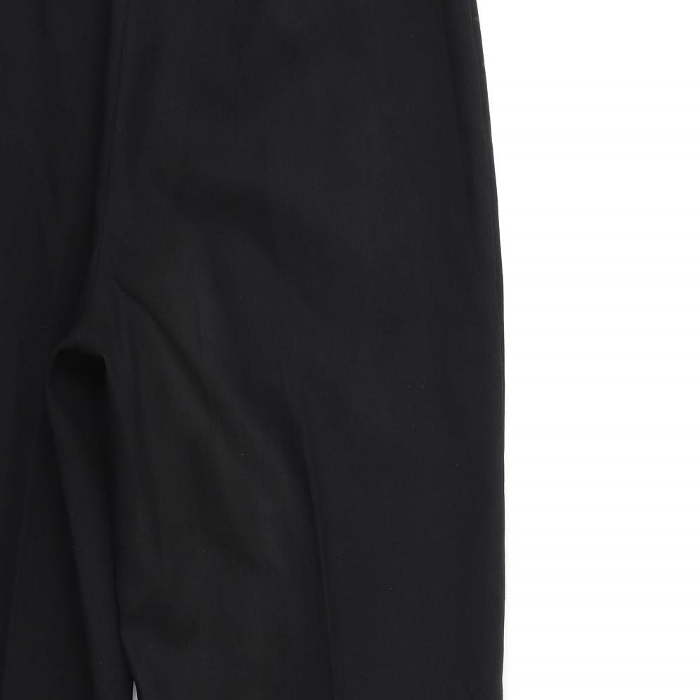 Sarah Hamilton Womens Black Trousers Size 12 L26 in