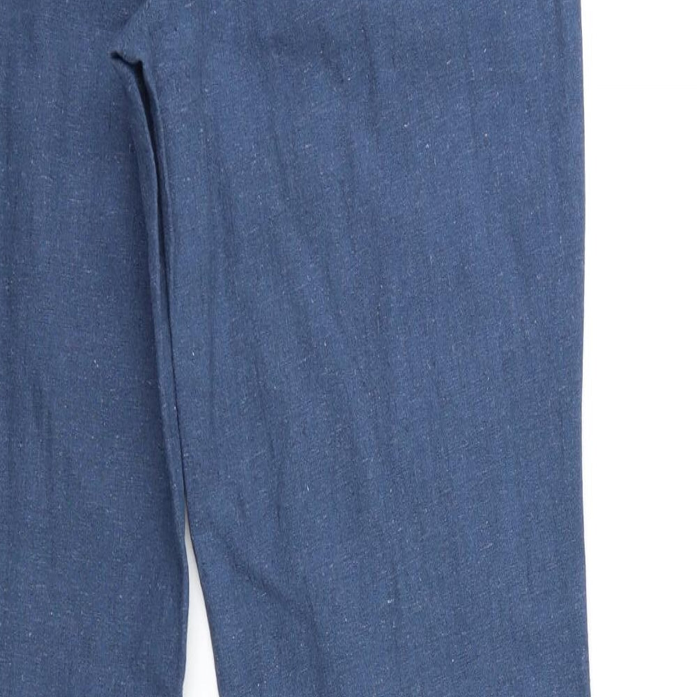 ORSAY Womens Blue Trousers Size 6 L30 in