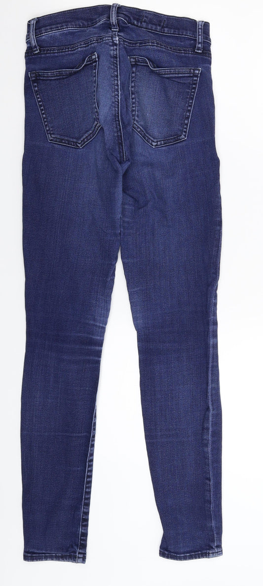 Gap Womens Blue Denim Skinny Jeans Size 24 in L28 in