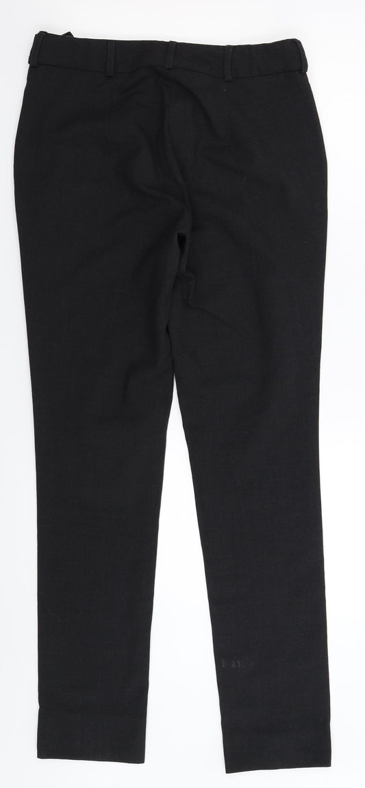 Simon Jersey Womens Grey Dress Pants Trousers Size 8 L31 in