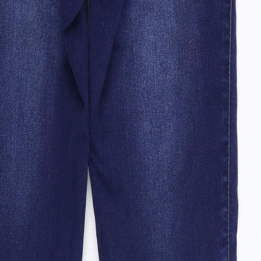 H&M Womens Blue Denim Jegging Jeans Size 6 L29 in