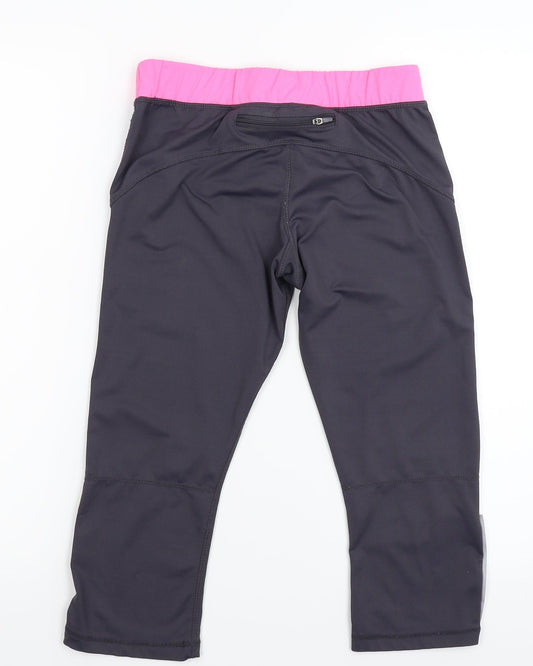 Atmopshere Womens Grey Cropped Leggings Size 8 L18 in