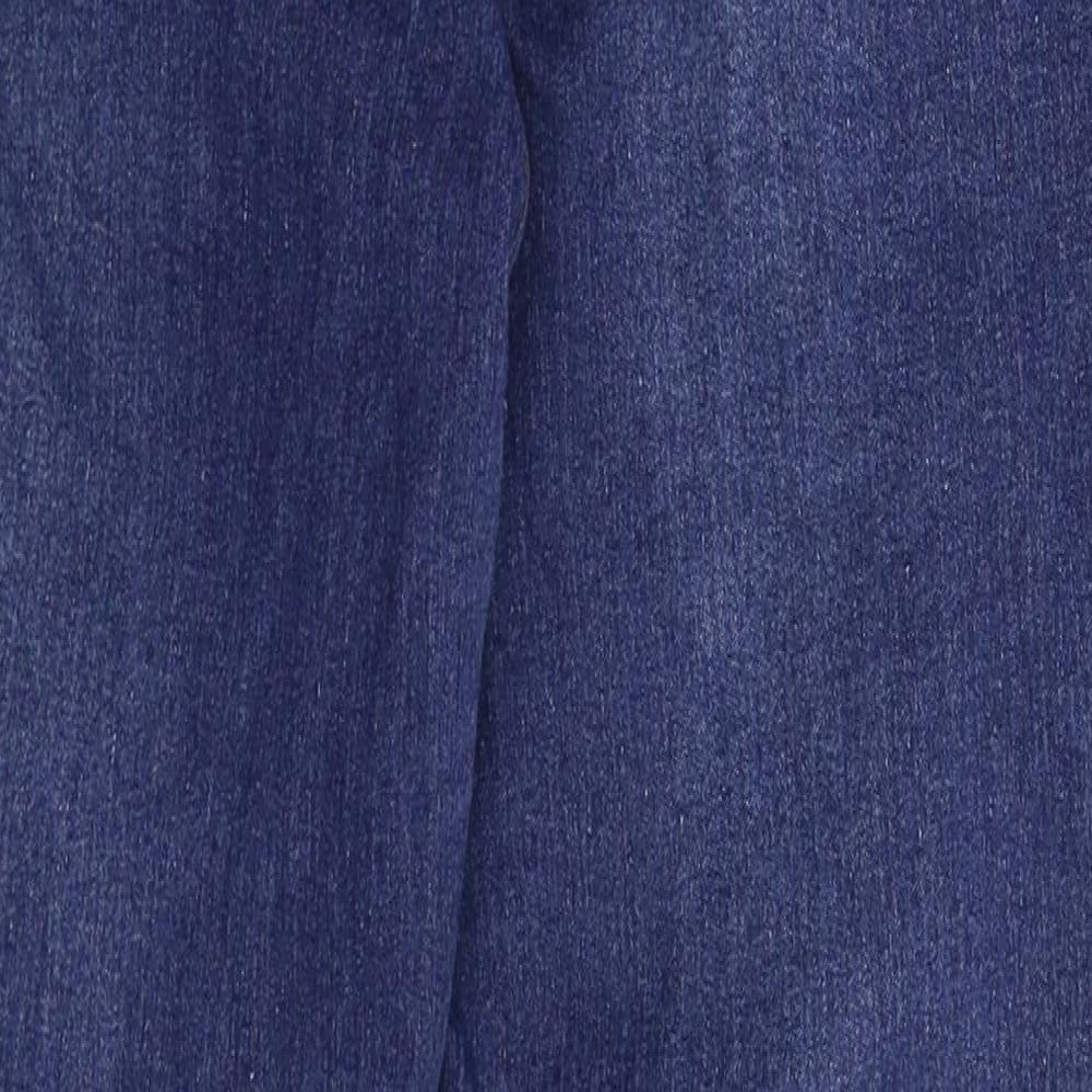 Preworn Womens Blue Denim Skinny Jeans Size 30 in L27 in