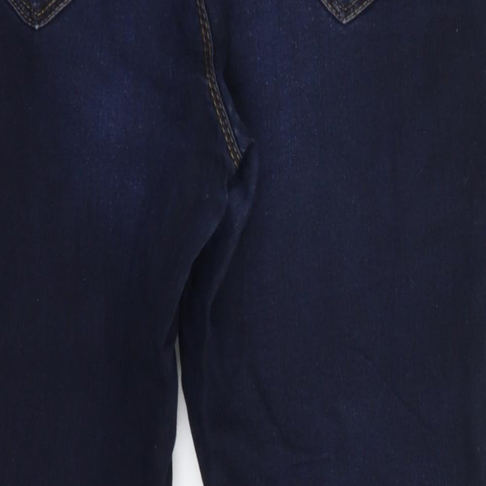 Dorothy Perkins Womens Blue Denim Jegging Jeans Size 8 L25 in