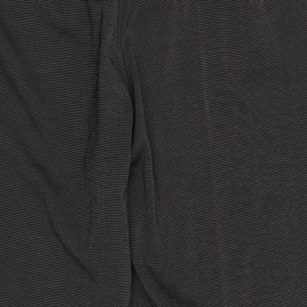 Marks and Spencer Womens Black Trousers Size 20 L28 in