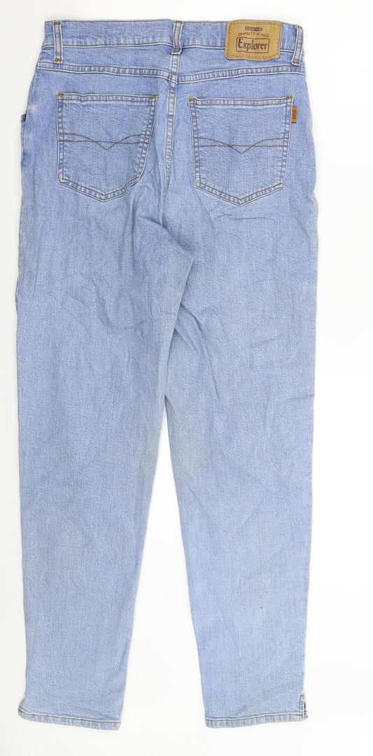 Explorer Womens Blue Denim Skinny Jeans Size 30 in L28 in