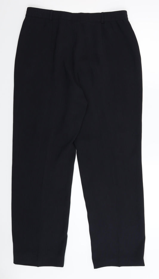 Gerry Weber Womens Blue Trousers Size 14 L30 in