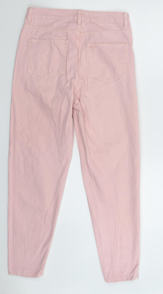Denim Co Womens Pink Denim Skinny Jeans Size 8 L27 in