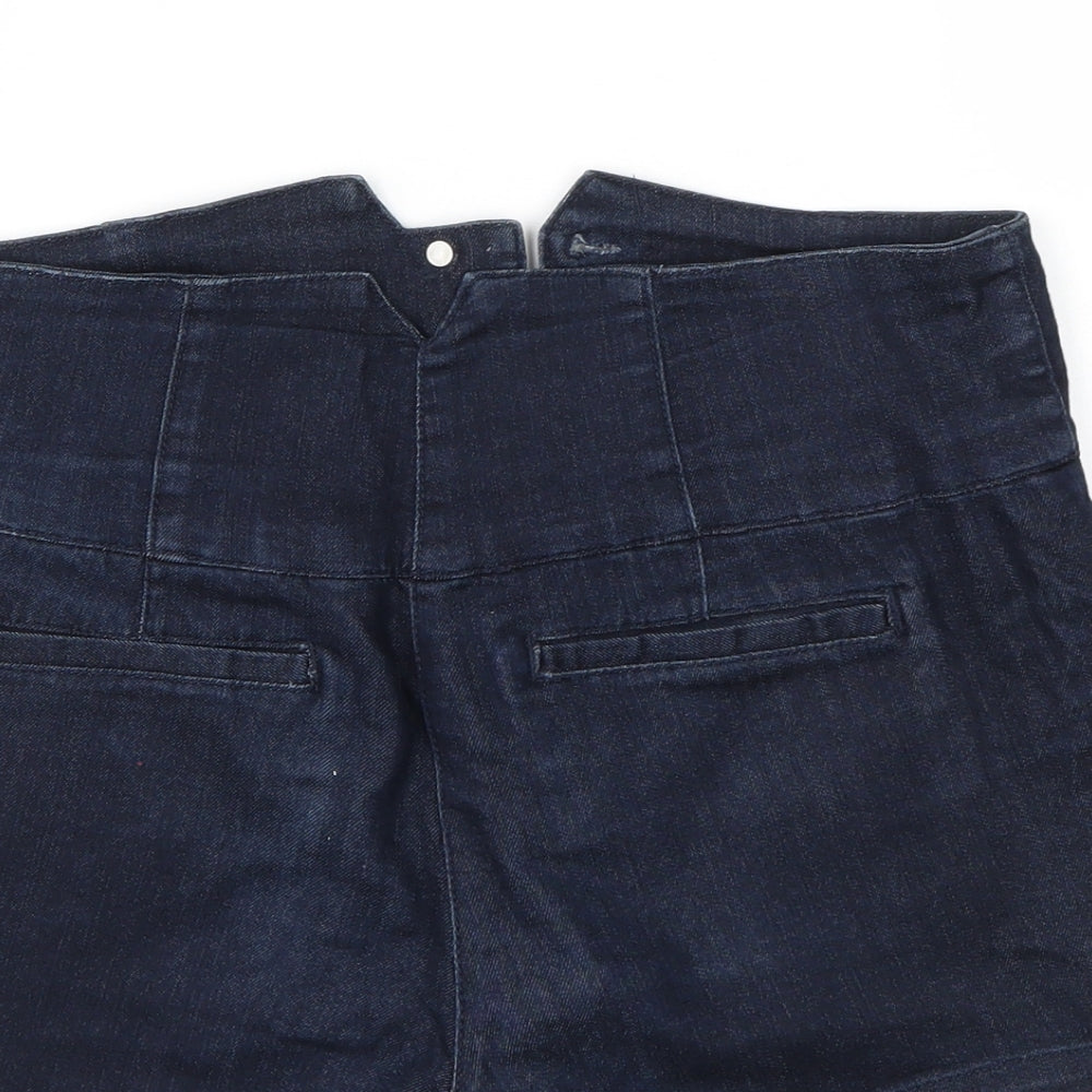 FOREVER 21 Womens Blue Mom Shorts Size 28 in