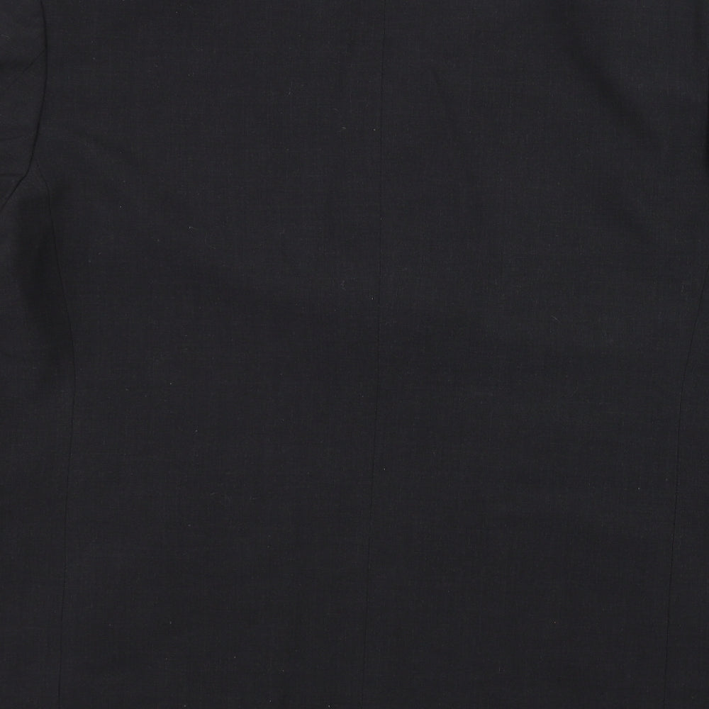 Marks and Spencer Mens Black Jacket Suit Jacket Size 36