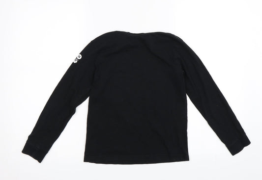 George Boys Black Basic T-Shirt Size 8-9 Years - Game squad