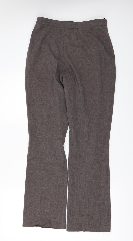Principles Womens Brown Trousers Size 12 L29 in