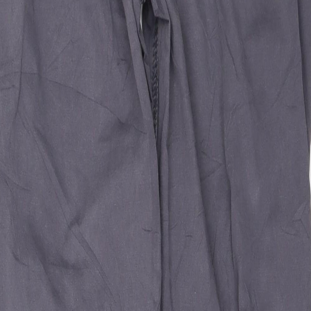 H&M Womens Grey Denim Straight Jeans Size 12 L32 in