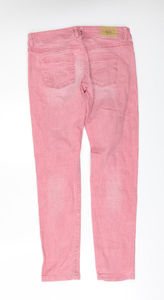 Esprit Womens Pink Denim Skinny Jeans Size 28 in L30 in
