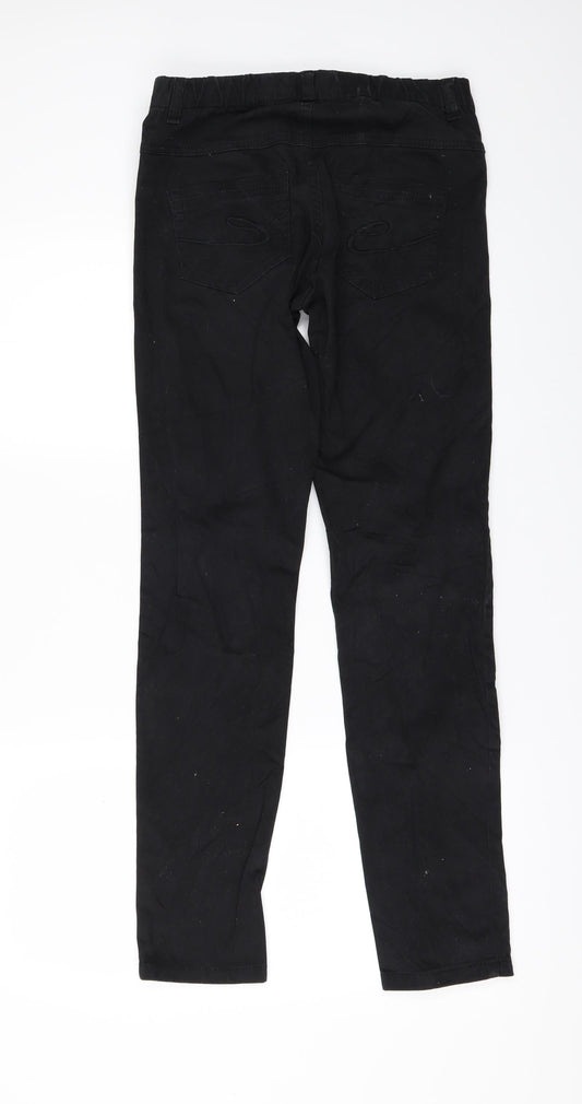 EDC Womens Black Denim Jegging Jeans Size 8 L29 in