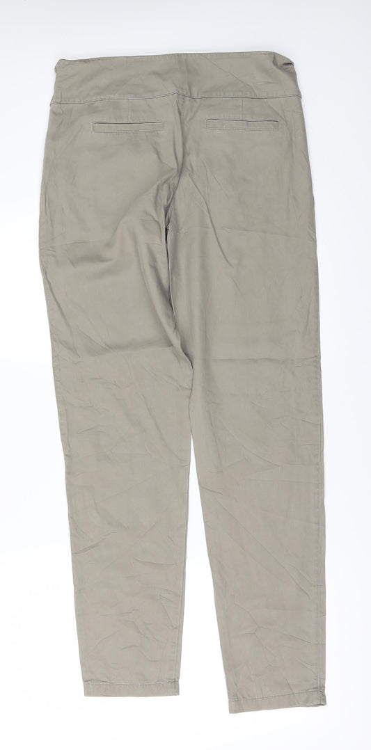 Esprit Womens Beige Trousers Size 6 L31 in - WAISTBAND DETAIL