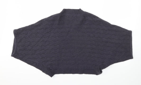 Butterfly Womens Grey Cardigan Jumper Size M